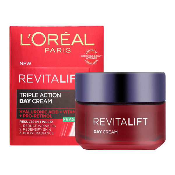 圖片 L'Oreal Paris RevitaLift 三重活力緊緻日霜 50ml