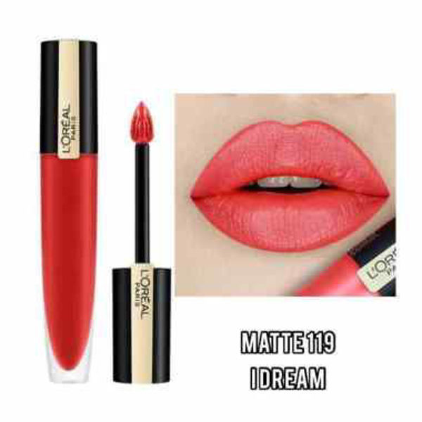 圖片 (買一送一) L'Oreal Paris Rouge Signature 絲絨啞緻唇釉 #119 I Dream 7ml x 2件