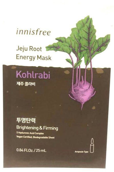 圖片 INNISFREE 濟州根莖真萃活力面膜  x 10片- 大頭菜 